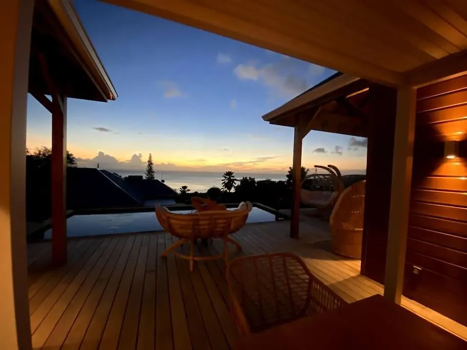 Grandes Villas Luxueuses 4 Etoiles Face A La Reserve Cousteau & Ses Tortues Bouillante Guadeloupe